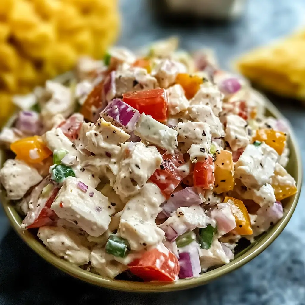 Italian Grinder Chicken Salad..