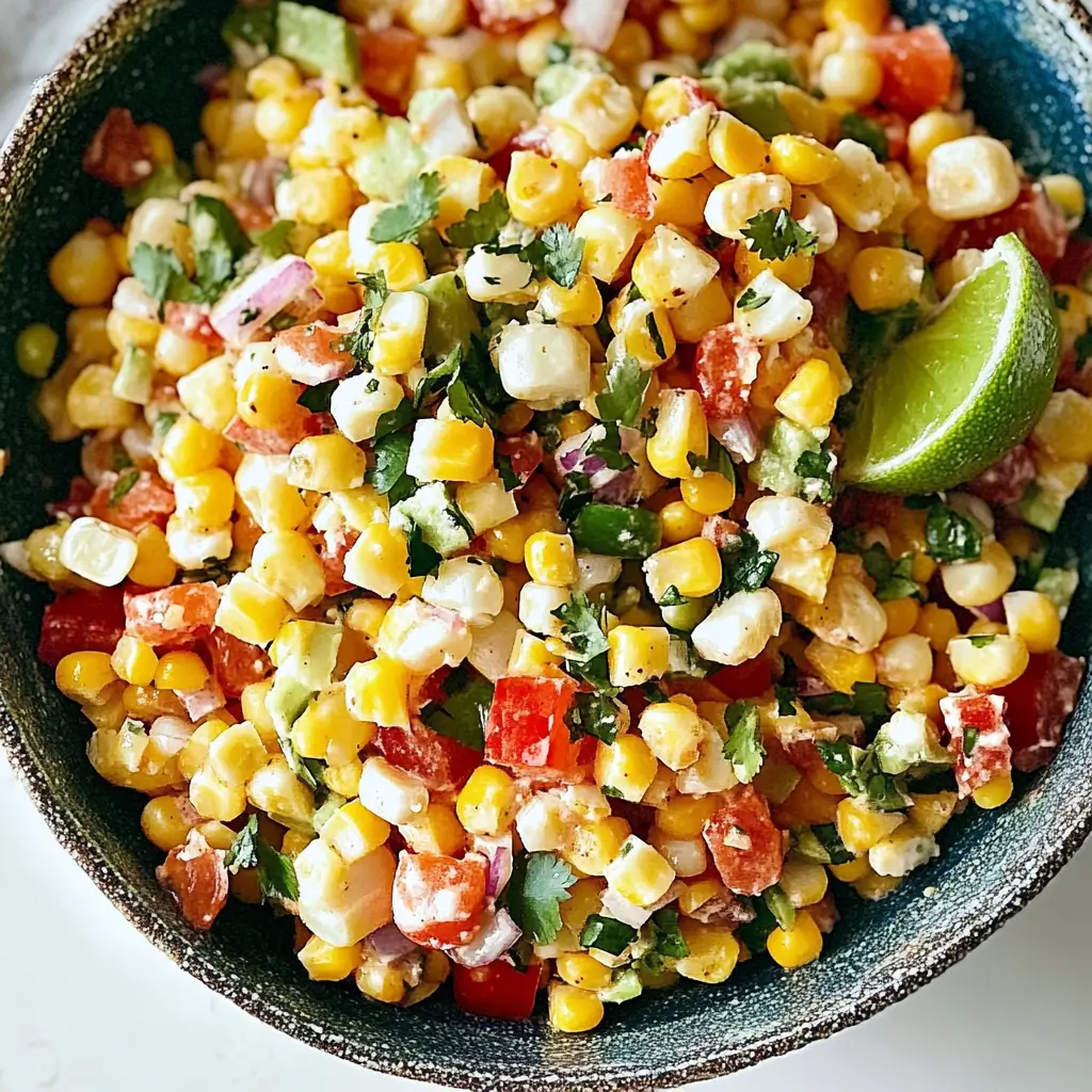 Mexican Street Corn Salad Recipe