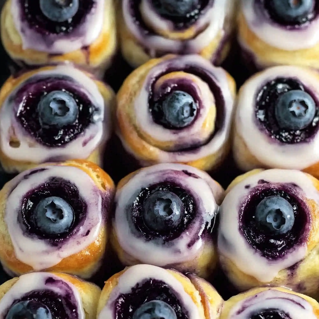 Blueberry Cinnamon Rolls