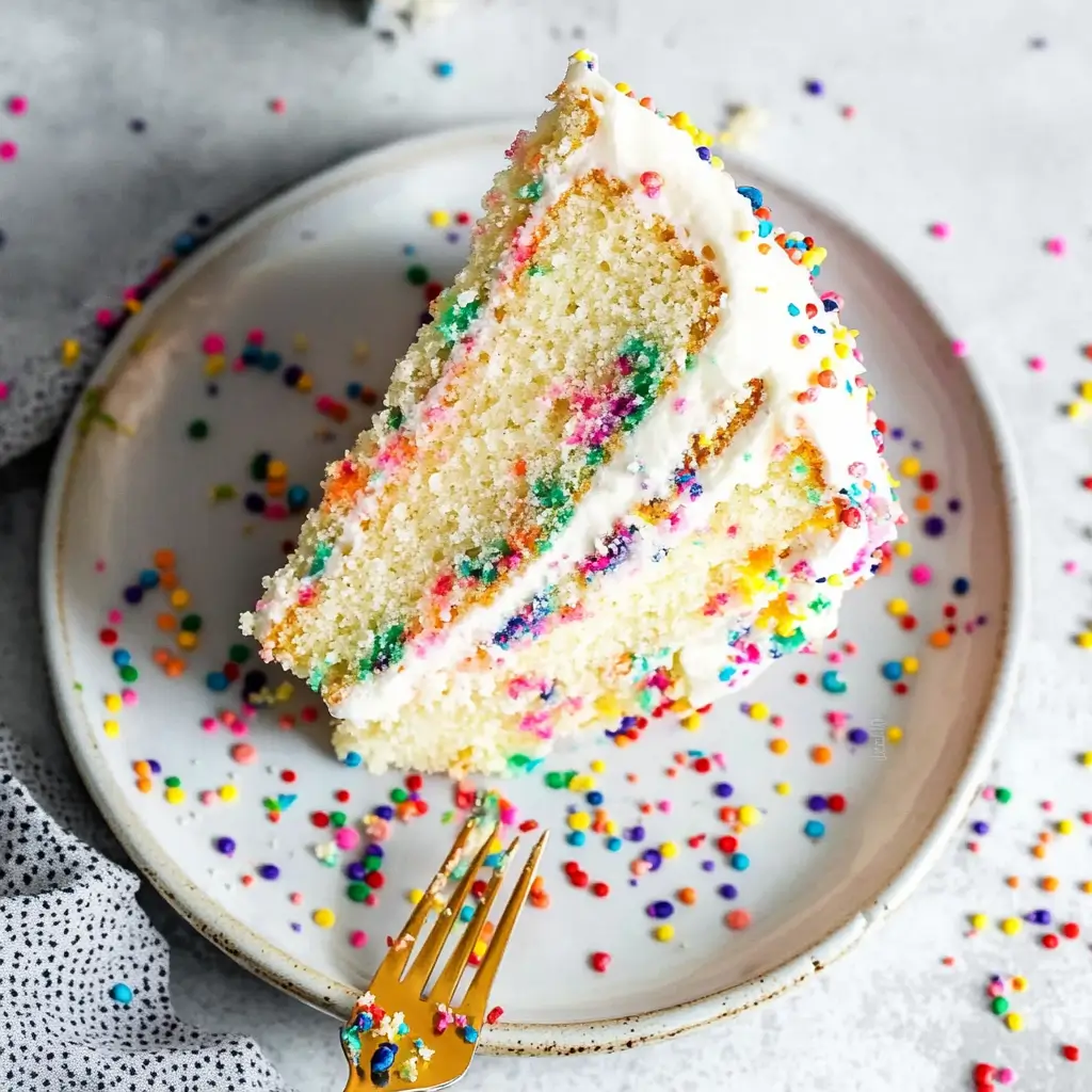 Gluten-Free Funfetti Cake