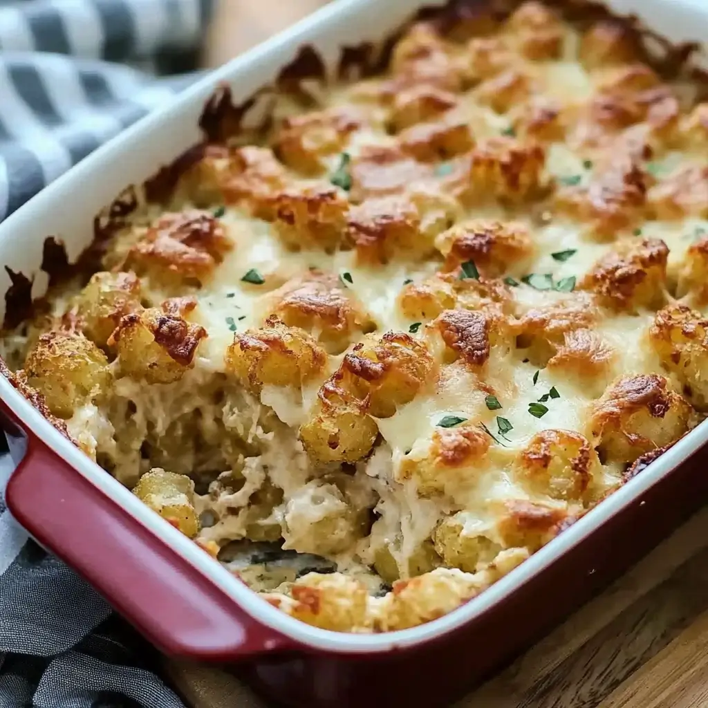 Loaded Tater Tot Casserole